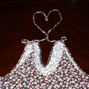 🌸 American Eagle Floral Peplum Tank - Adjustable Straps - Cottagecore Y2K